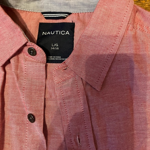 NEW WITH TAGS BUTTON DOW NÁUTICA SHIRT - Picture 3 of 4